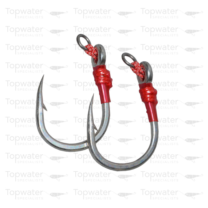 MC Works Bondage Hooks 9/0 available at Topwaterspecialists.com